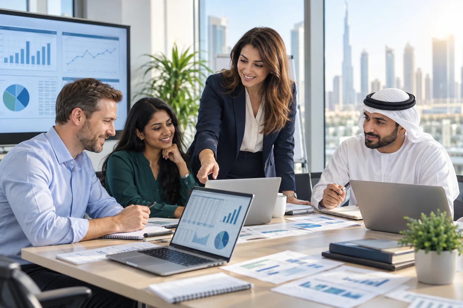 Practical AI finance training lab in Dubai for forecasting and financial analysis