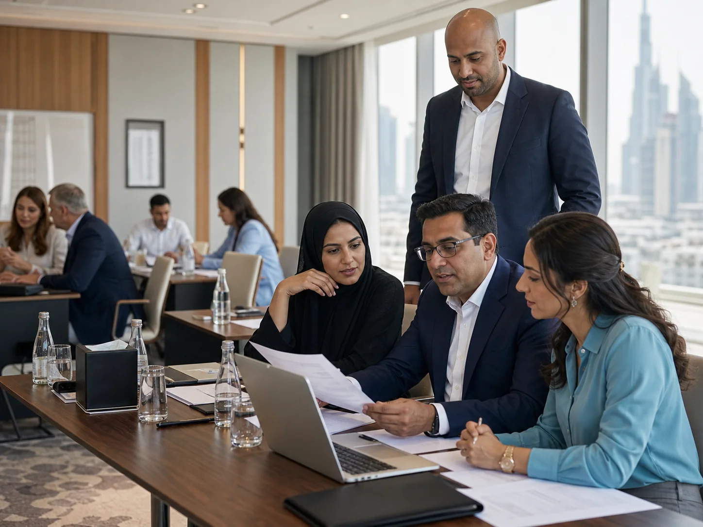 Dubai documentary-credit professionals in a CDCS classroom workshop