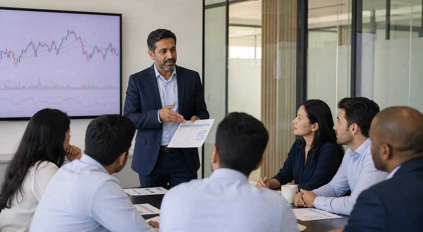 Trainer-led CFD risk workshop in Dubai