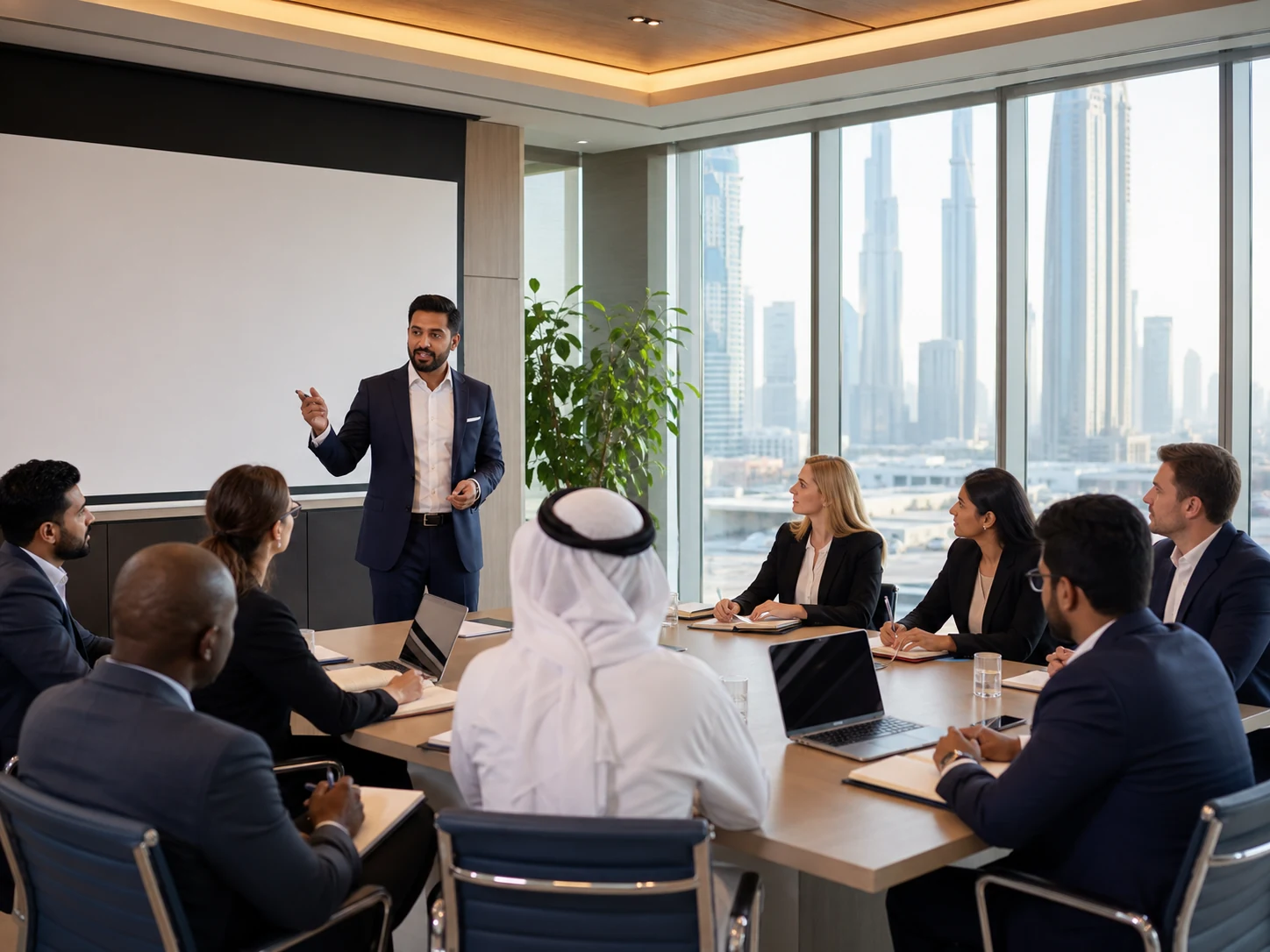 Professionals attending a CSCP supply chain training workshop in Dubai