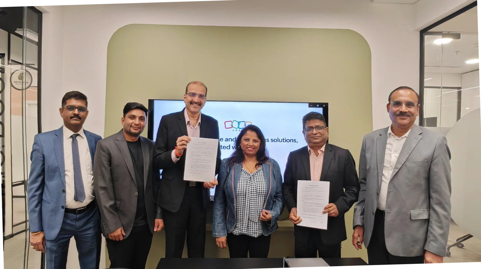Professionals at an EduDelphi corporate training engagement