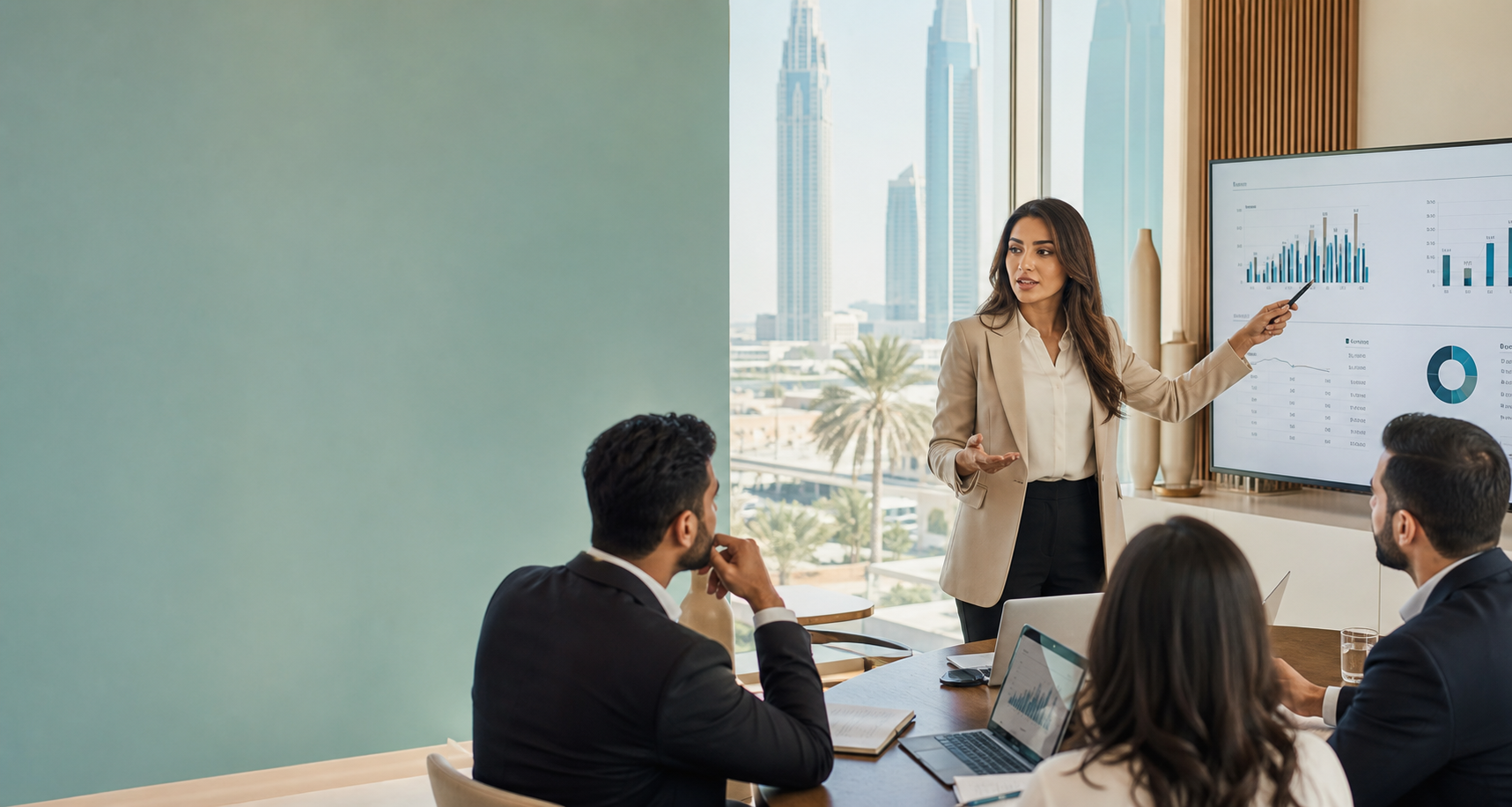 Early-career accounting professional applying finance knowledge in Dubai