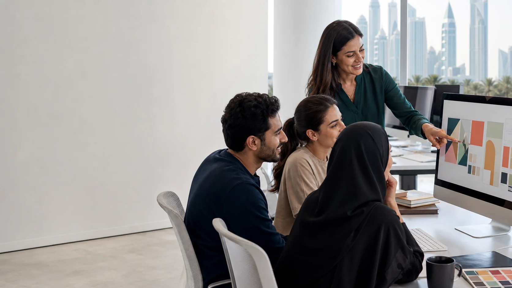 Graphic design training workshop in Dubai