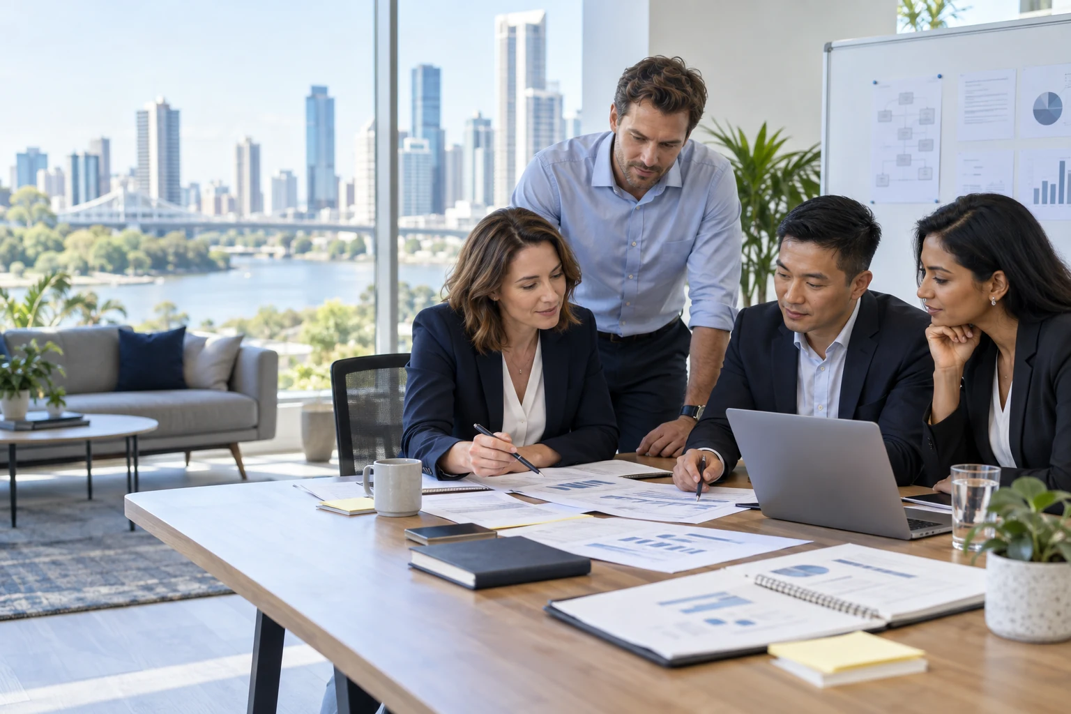 Australian professionals in an ISO 27001 audit workshop