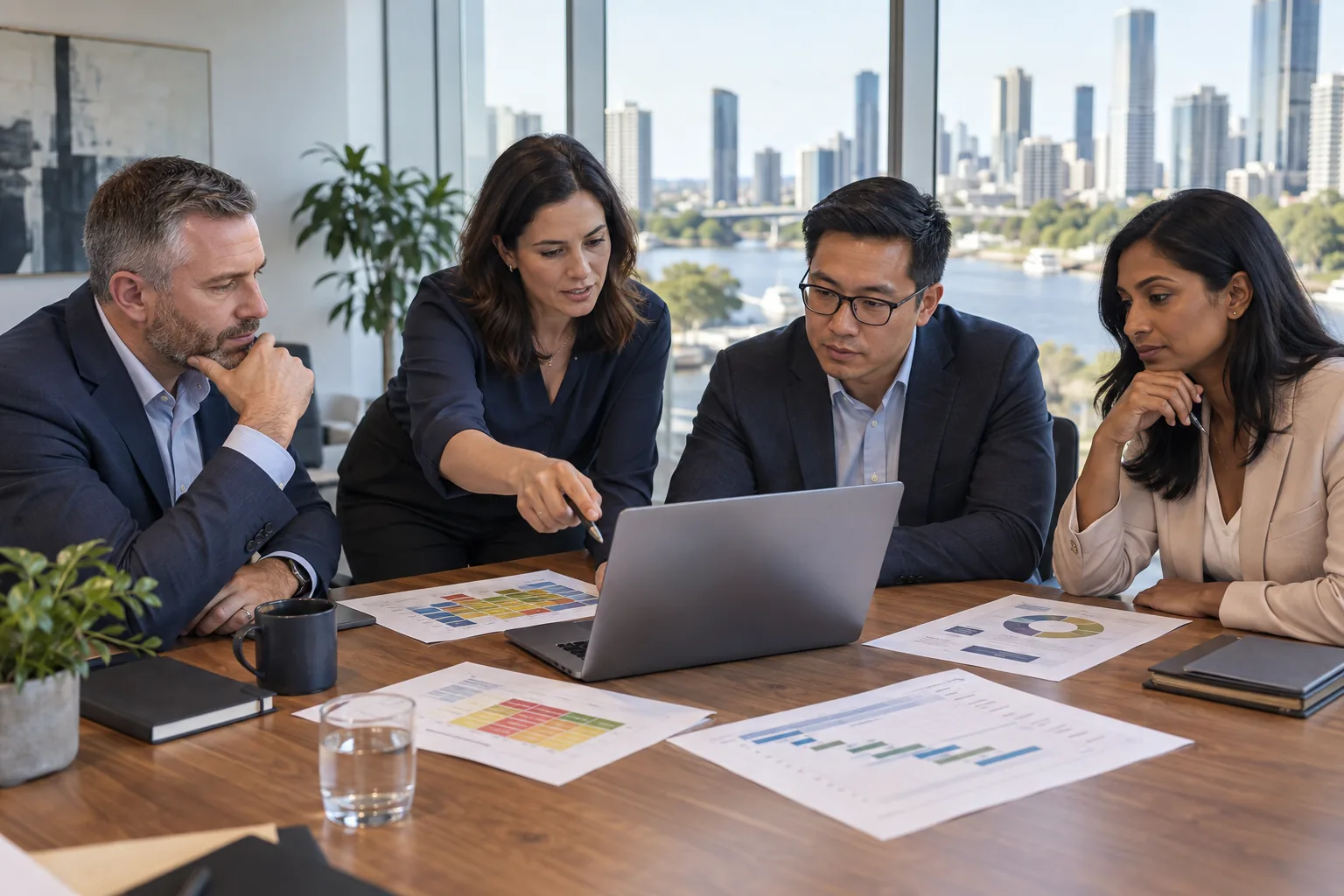 Australian professionals planning an ISO 27001 implementation workshop