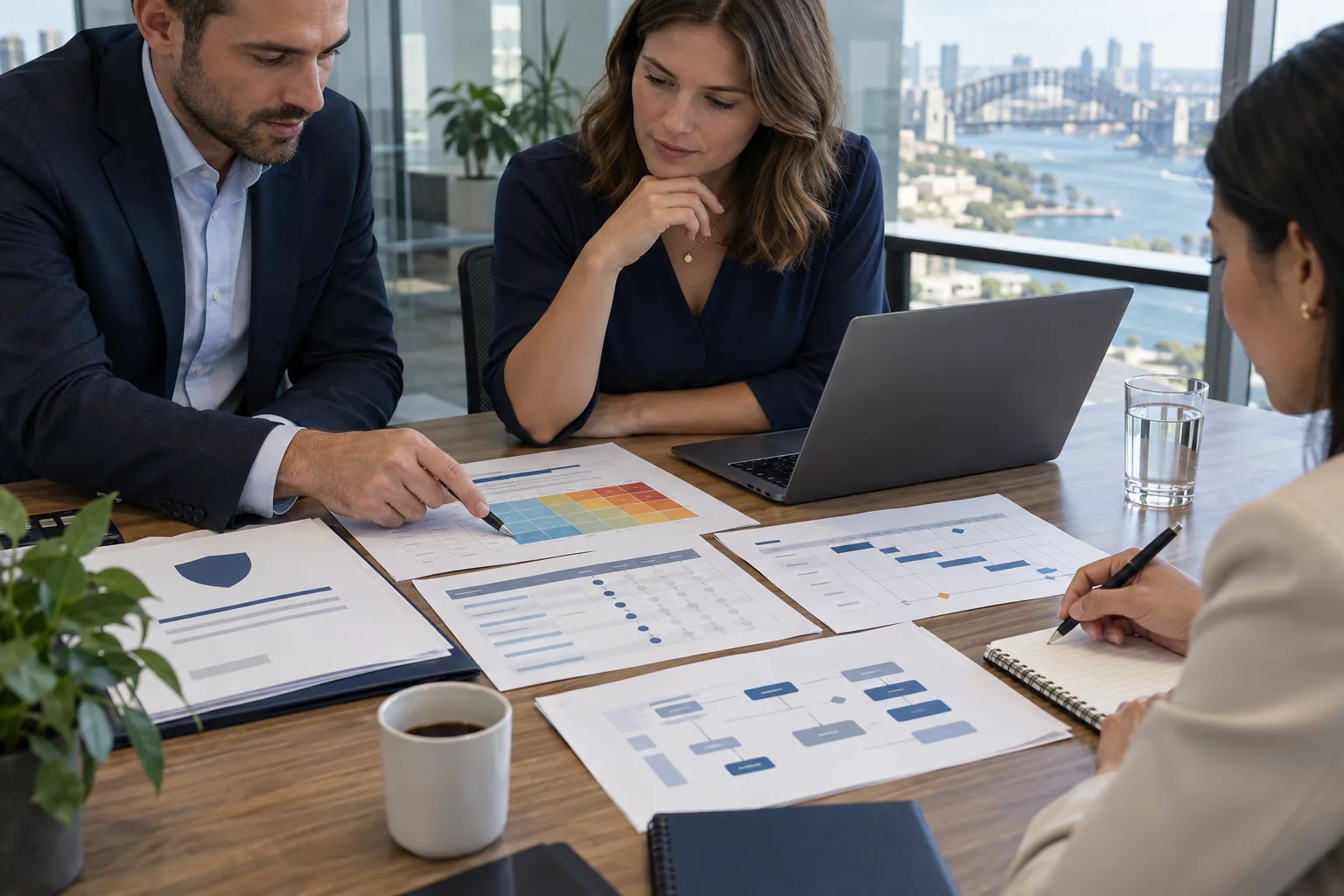 ISO 27001 implementation artifacts including risk and control planning resources