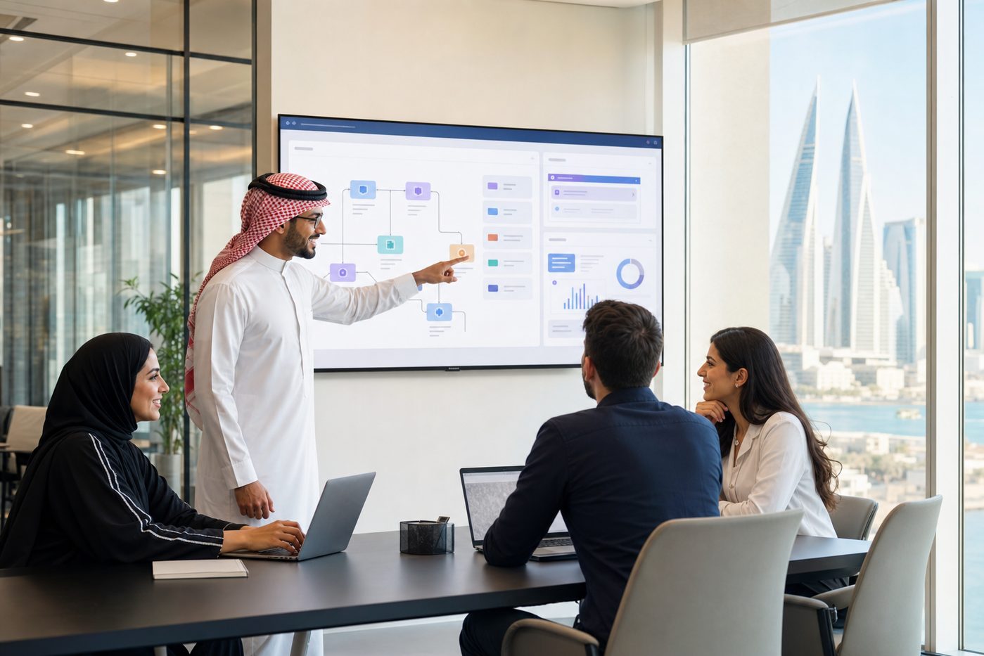 AI automation training in Bahrain for business teams