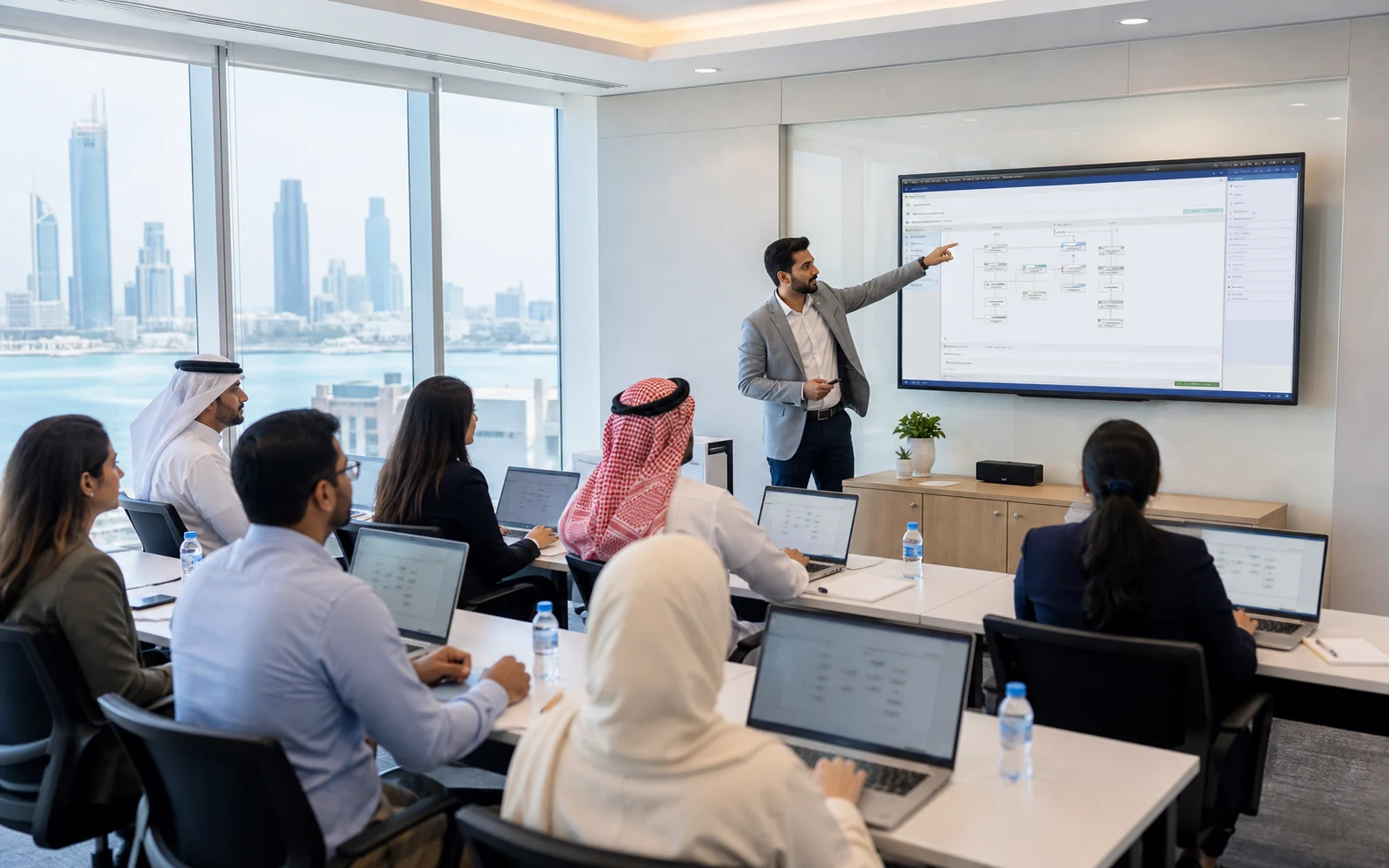 Bahrain and expatriate professionals attending TallyPrime training in Manama