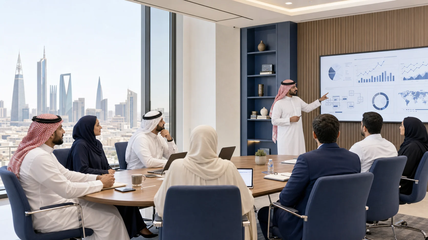 Saudi professionals attending a CSCP supply chain training workshop in Riyadh