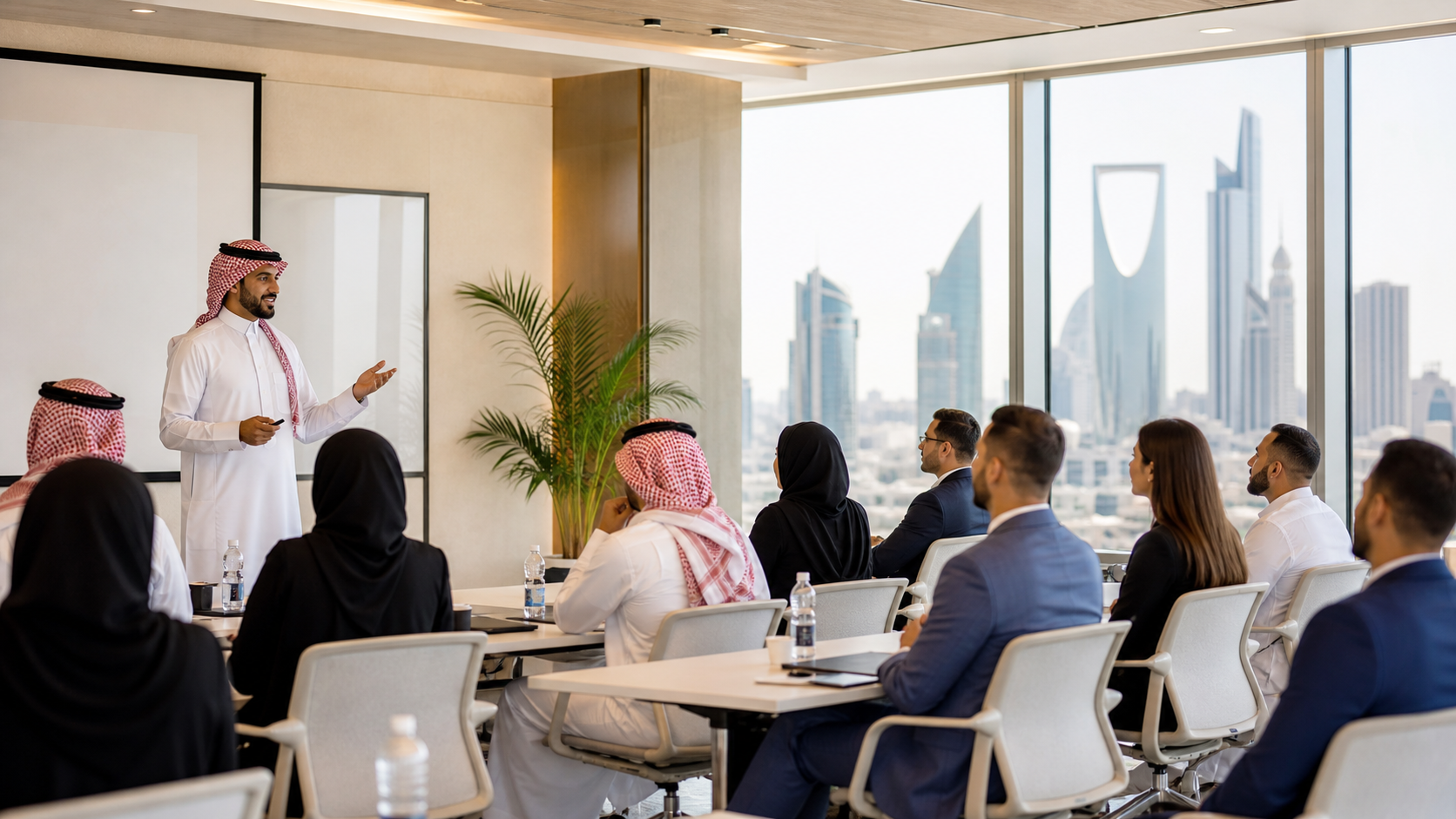 Executive training session in Saudi Arabia
