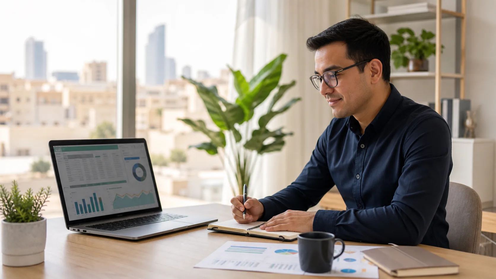 Professional studying Advanced Excel reporting skills from Saudi Arabia