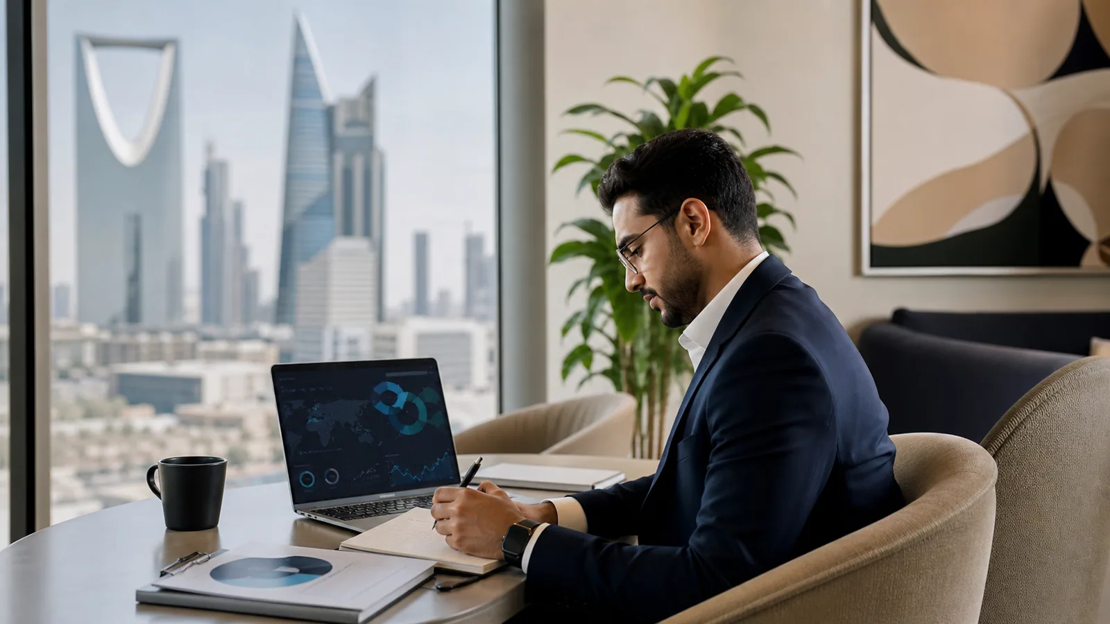 Professional studying information security risk management in Saudi Arabia