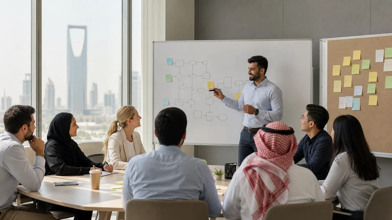 Lean Six Sigma Yellow Belt training workshop for professionals in Saudi Arabia