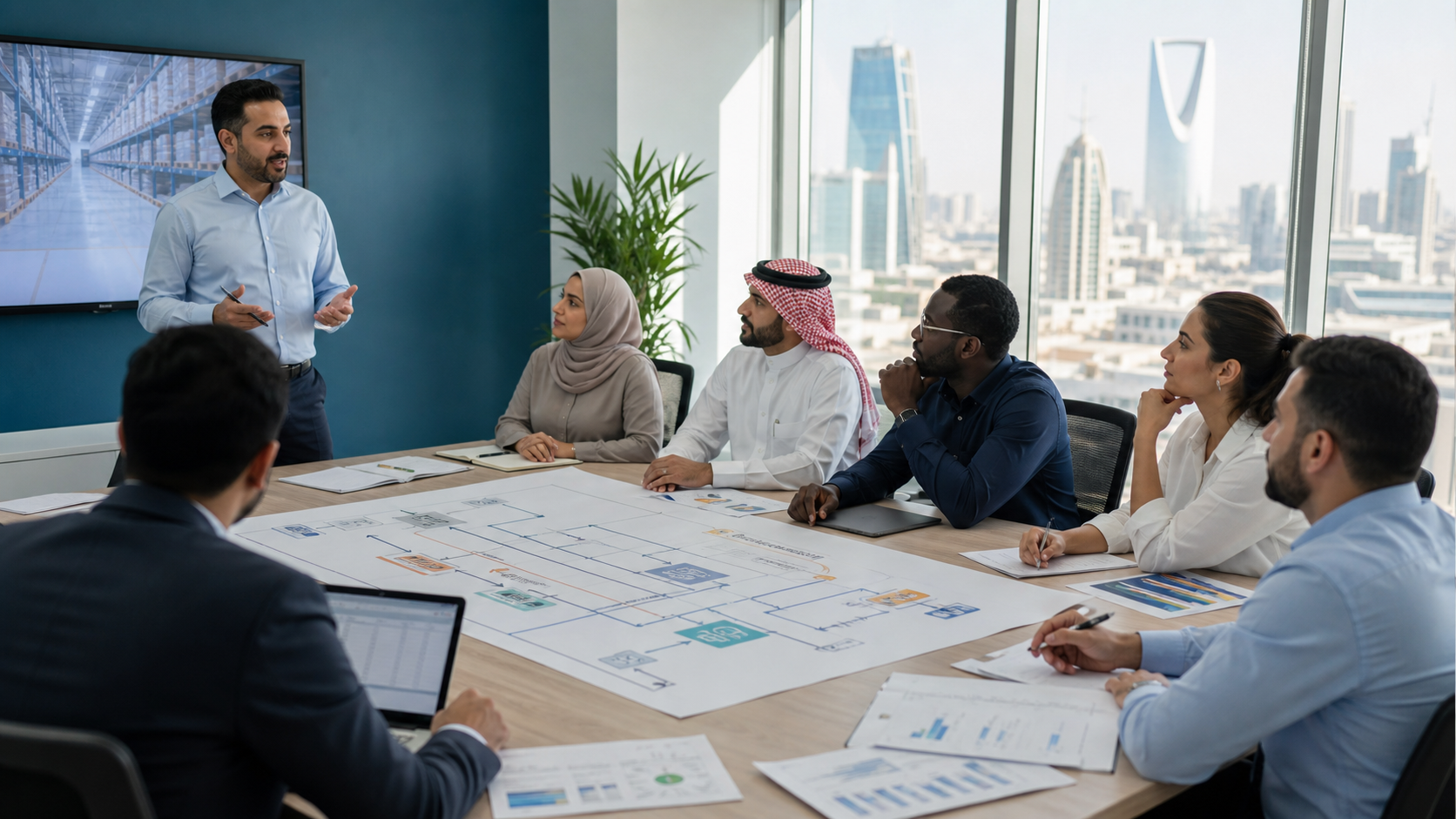 Saudi logistics and supply chain training workshop in Riyadh
