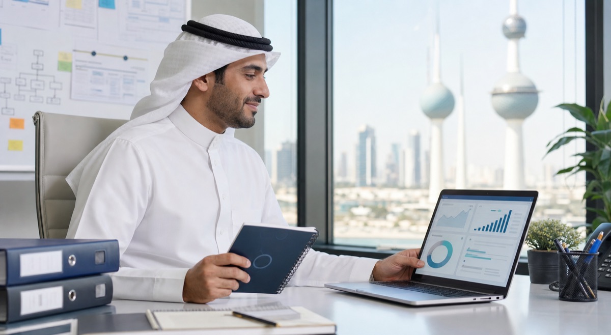 Kuwait procurement professional planning a positive career progression