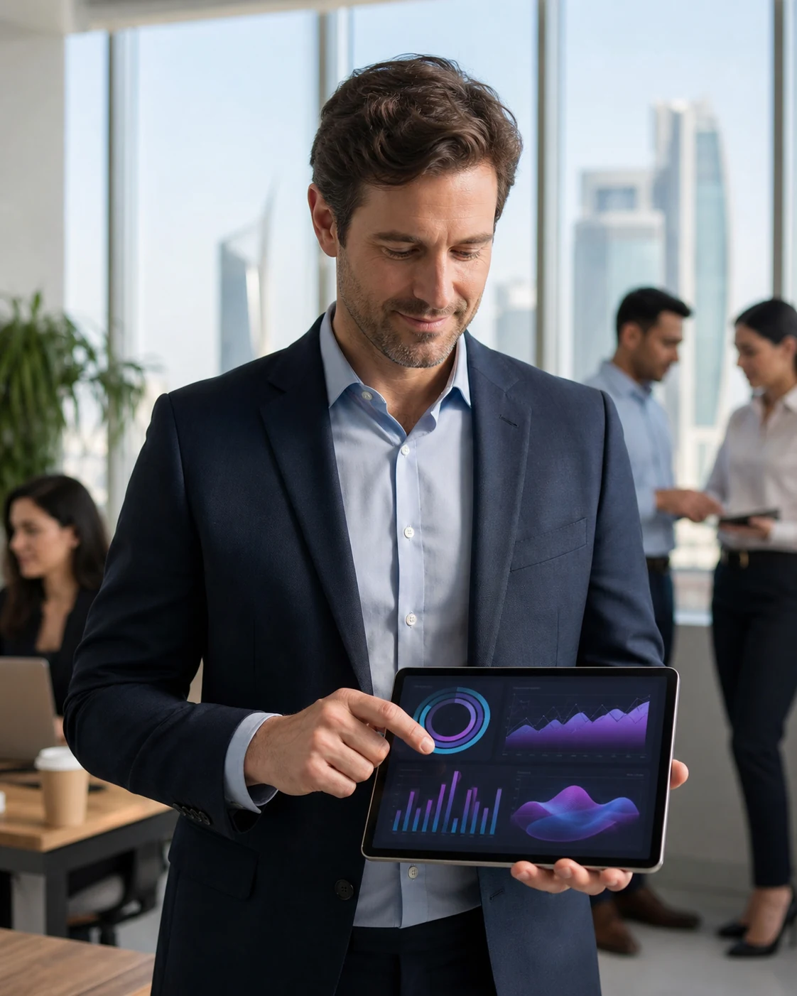 Corporate leader developing AI capability in Kuwait
