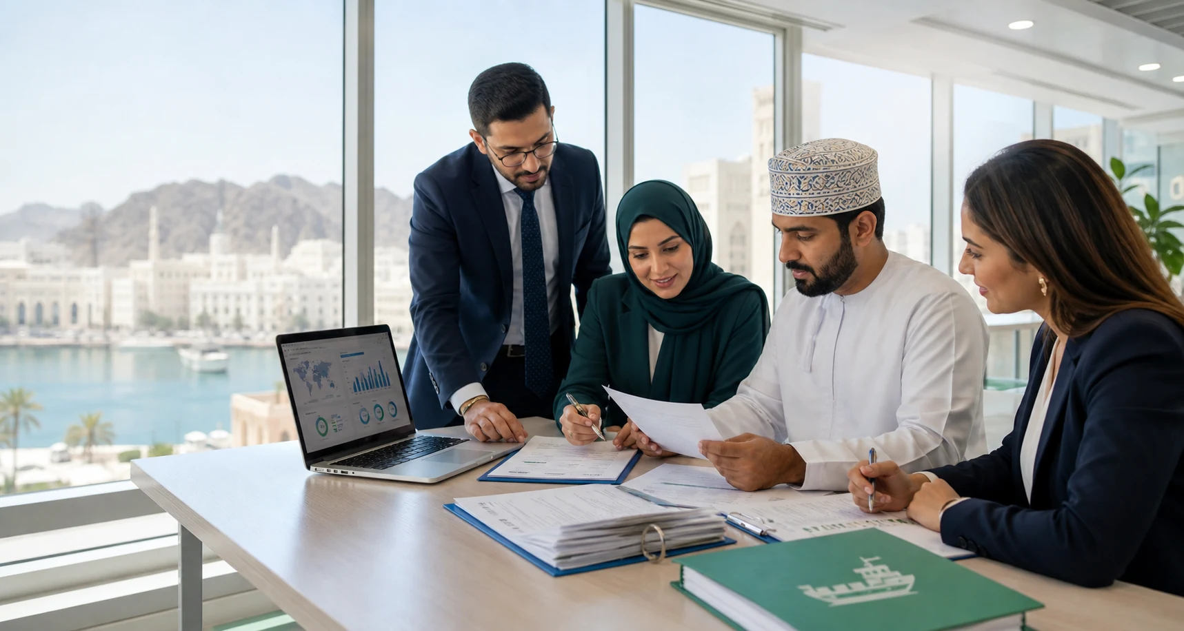 Professional discussion in an Oman executive learning setting