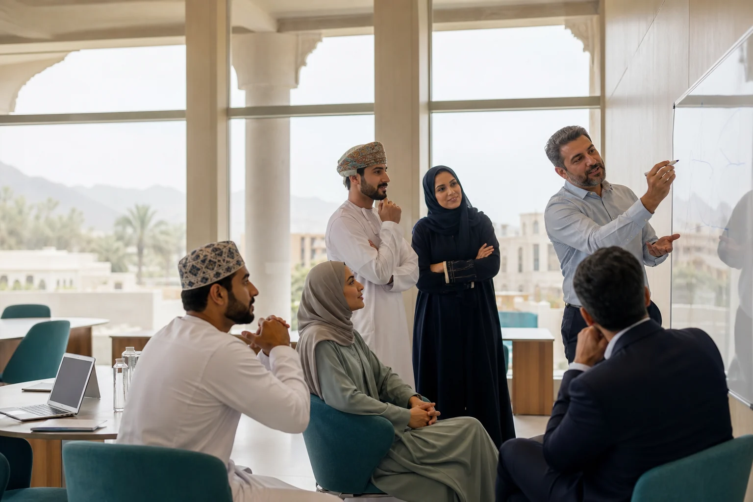 Professional corporate training workshop in Oman