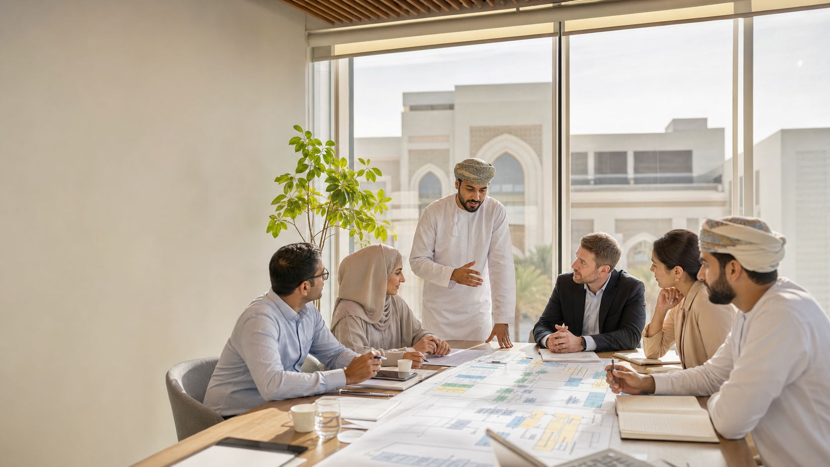 Quality professionals attending an ISO 9001 Lead Implementer workshop in Muscat, Oman