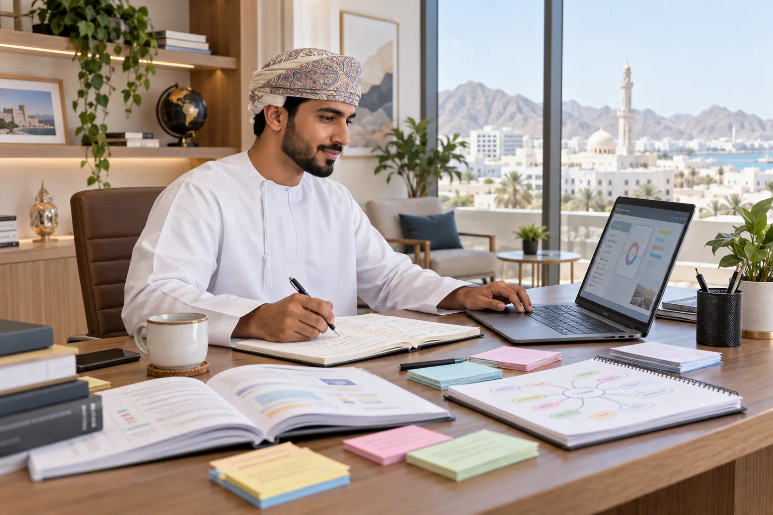 ACCA learner in Oman using EduDelphi LMS and revision resources