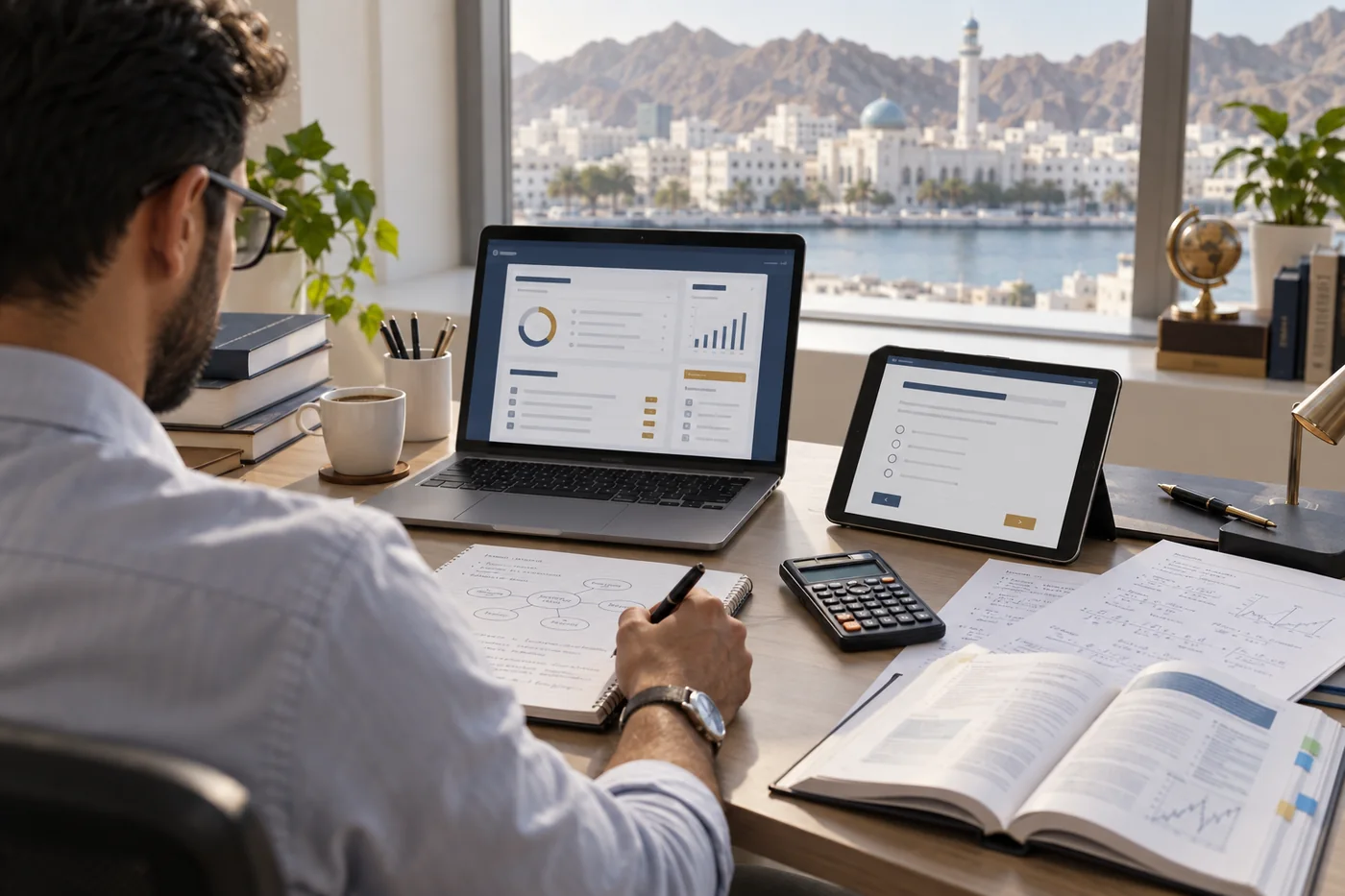 Finance professional in Oman studying through the EduDelphi CFA LMS