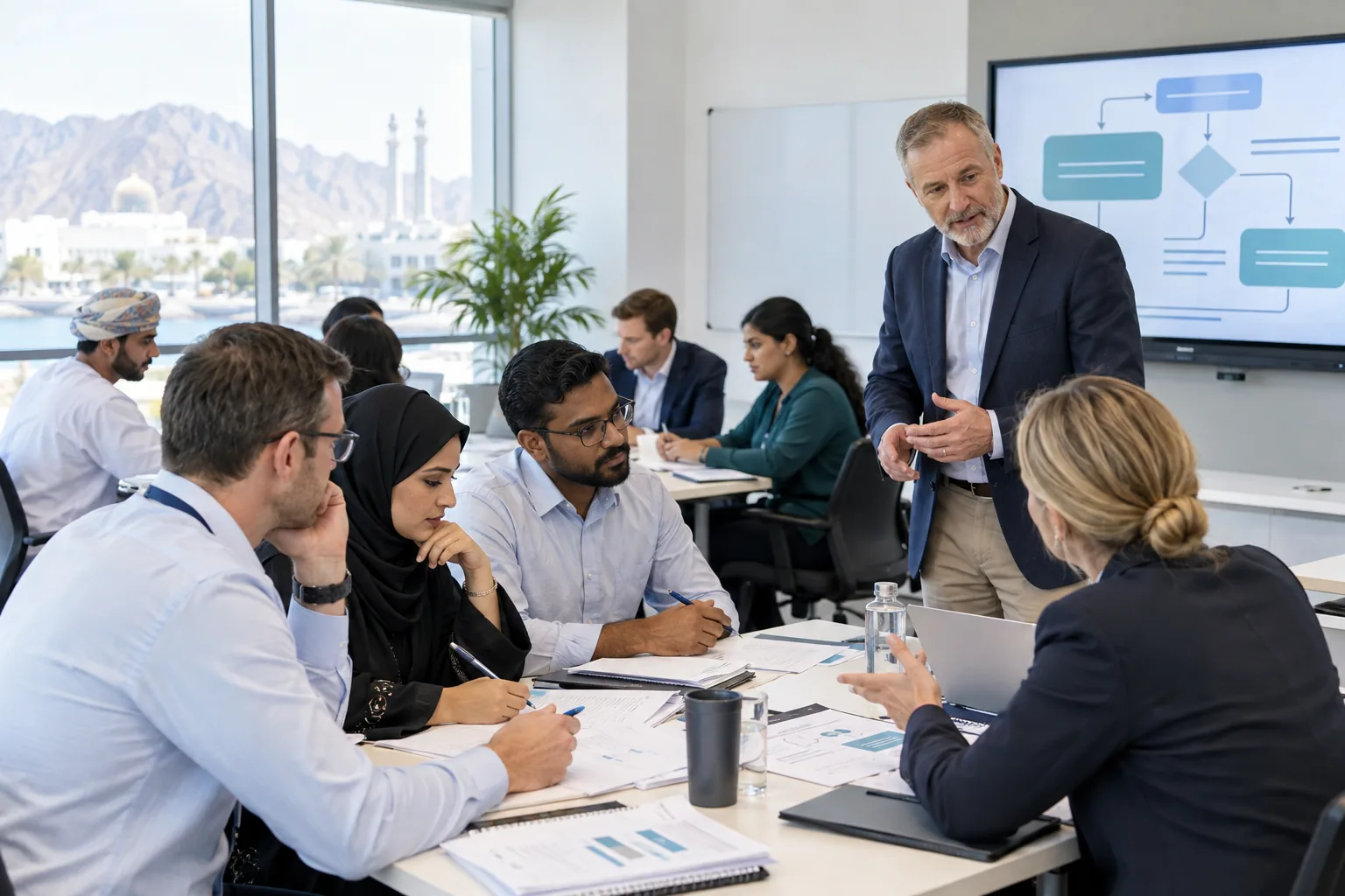 CIPS Level 4 constructed response assessment workshop in Oman