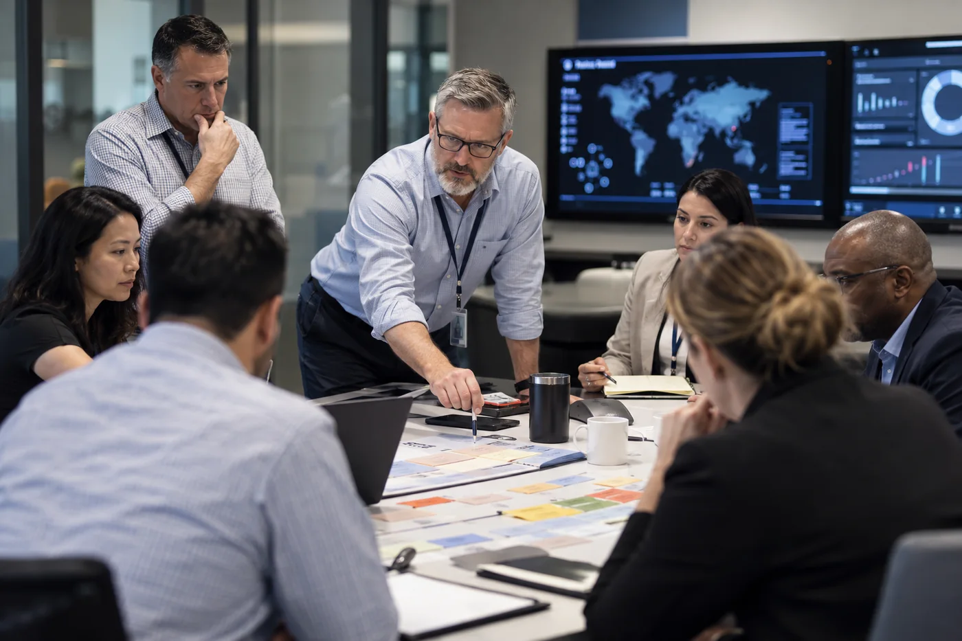 Cross-functional cyber incident management tabletop exercise