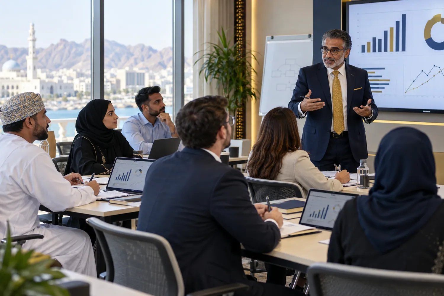 Live US CMA class for professionals in Muscat, Oman