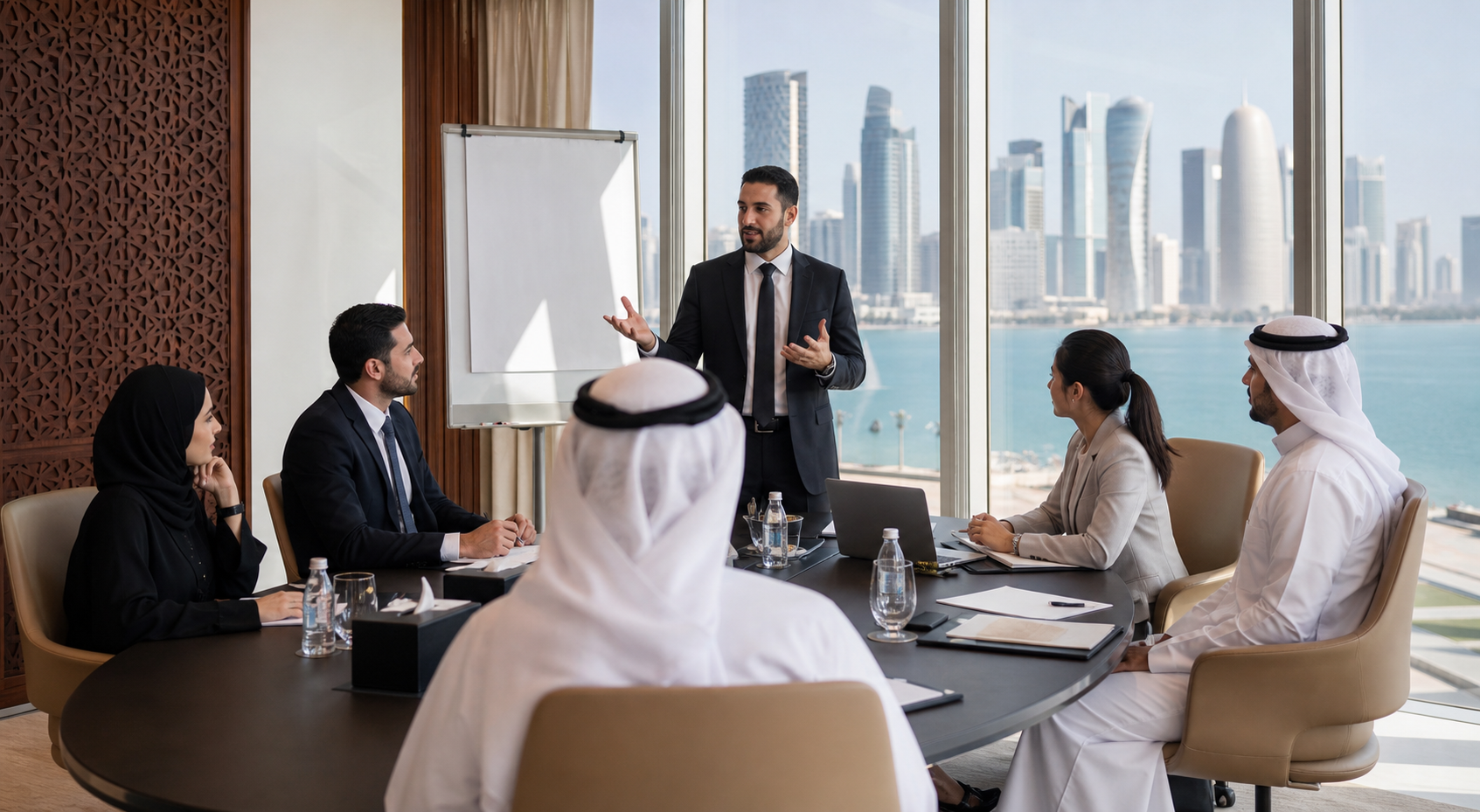Executive training session in Doha, Qatar
