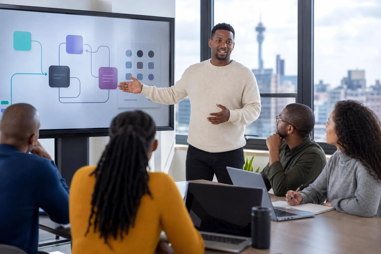 Practical AI training session for South African professionals