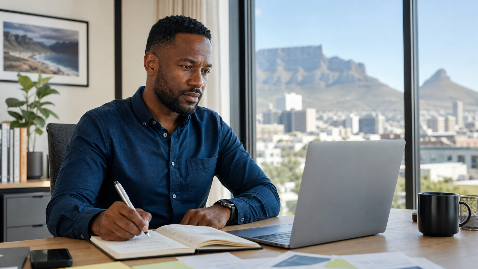 South African CISM learner studying from Cape Town