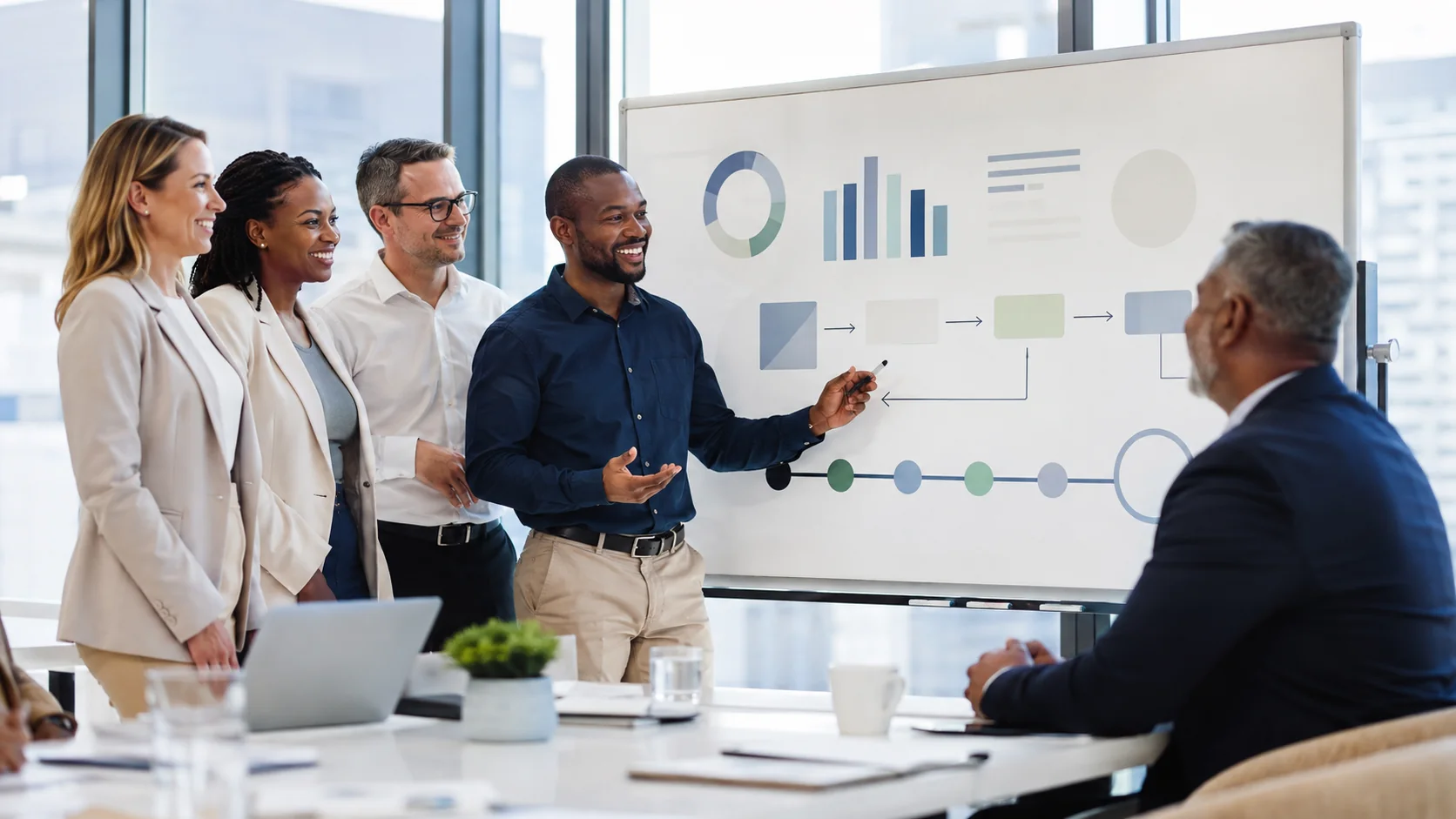 Corporate Lean Six Sigma Green Belt outcome presentation in South Africa