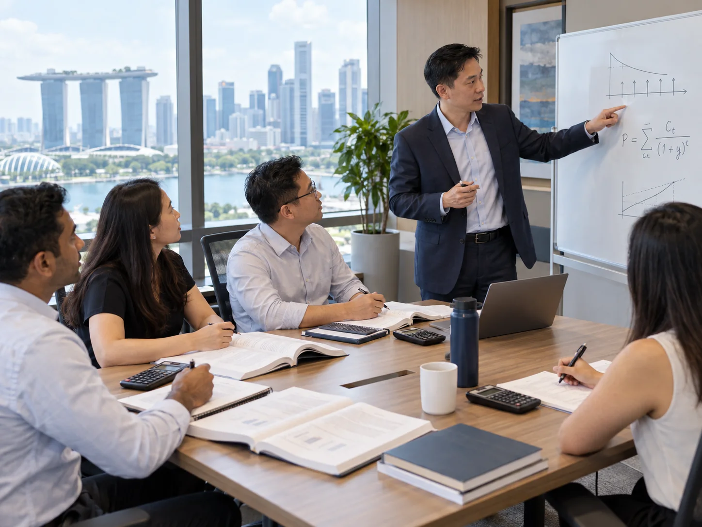 CFA classroom training in Singapore