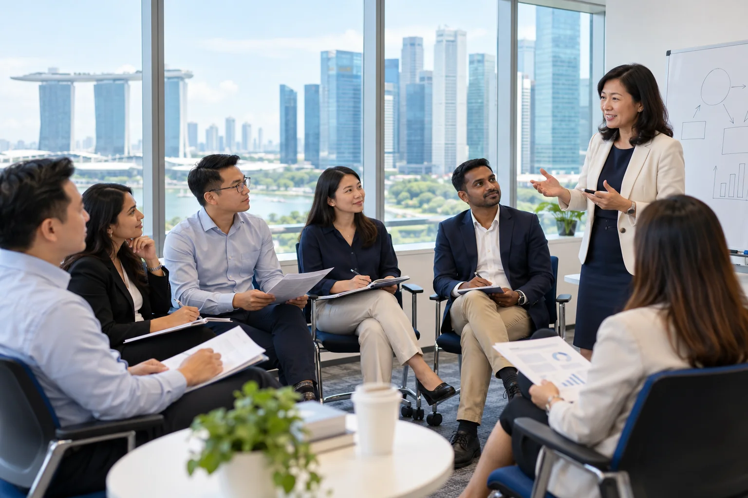 Corporate CIA training for an internal audit team in Singapore