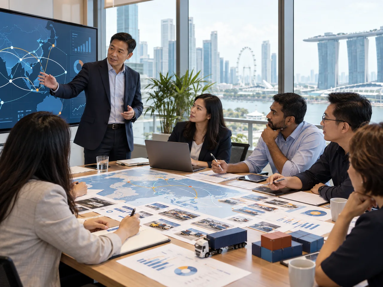 Corporate logistics workshop for Singapore supply chain teams