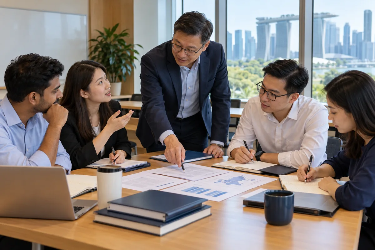 Illustrative Letters of Credit course workshop with professionals reviewing trade documents