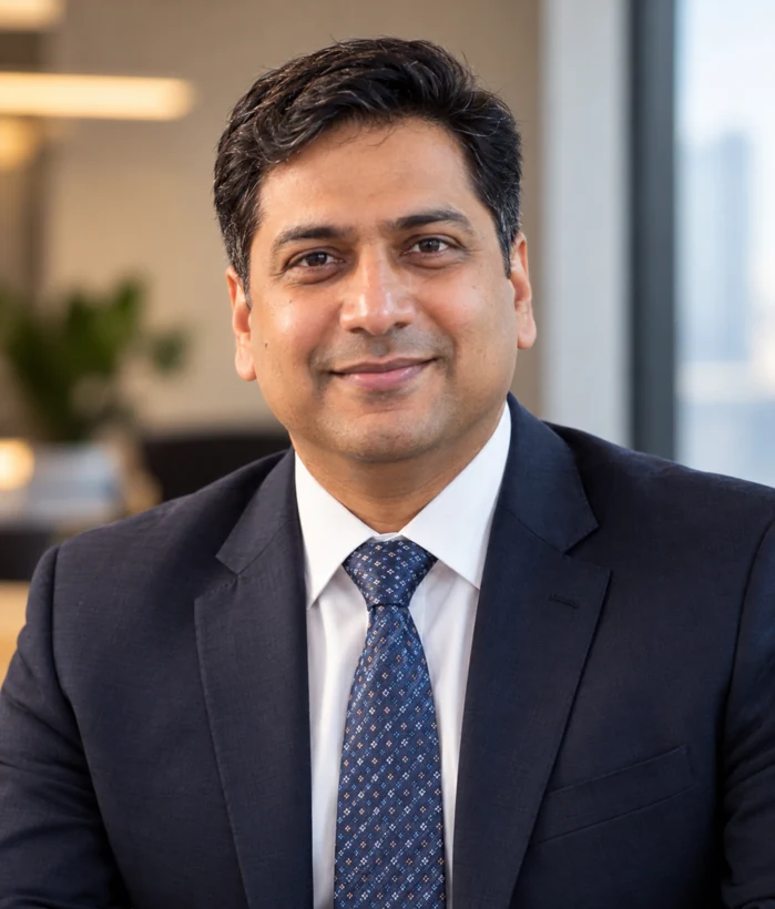 Rajiv Menon, transaction banking and trade-finance faculty