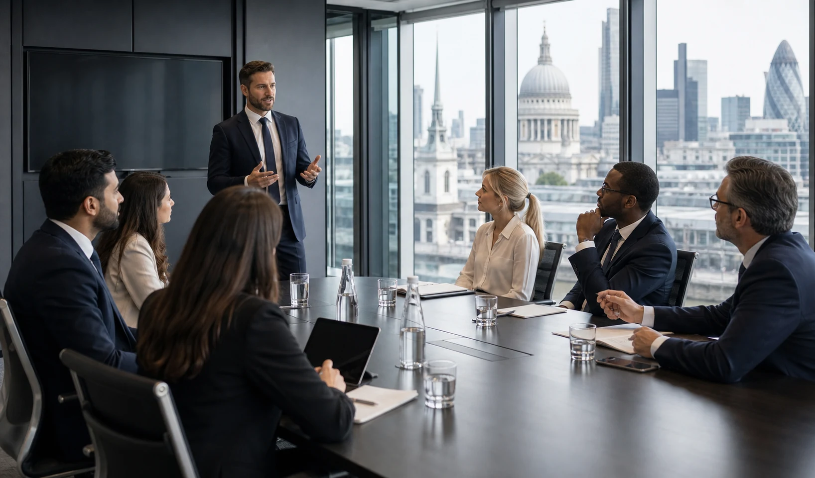 Professional discussion in a United Kingdom executive learning setting