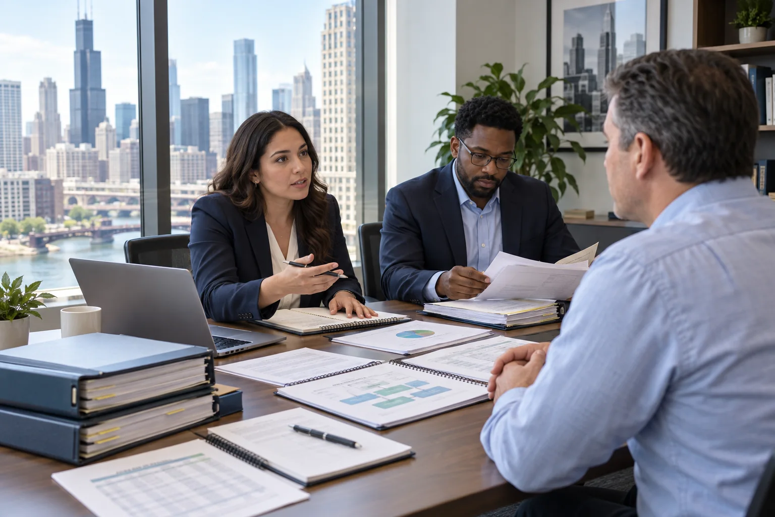 Internal audit professionals conducting a practical evidence and controls workshop in Chicago