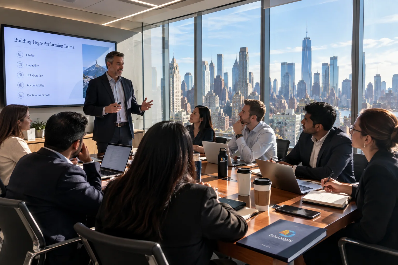 EduDelphi corporate learning and development workshop in the United States