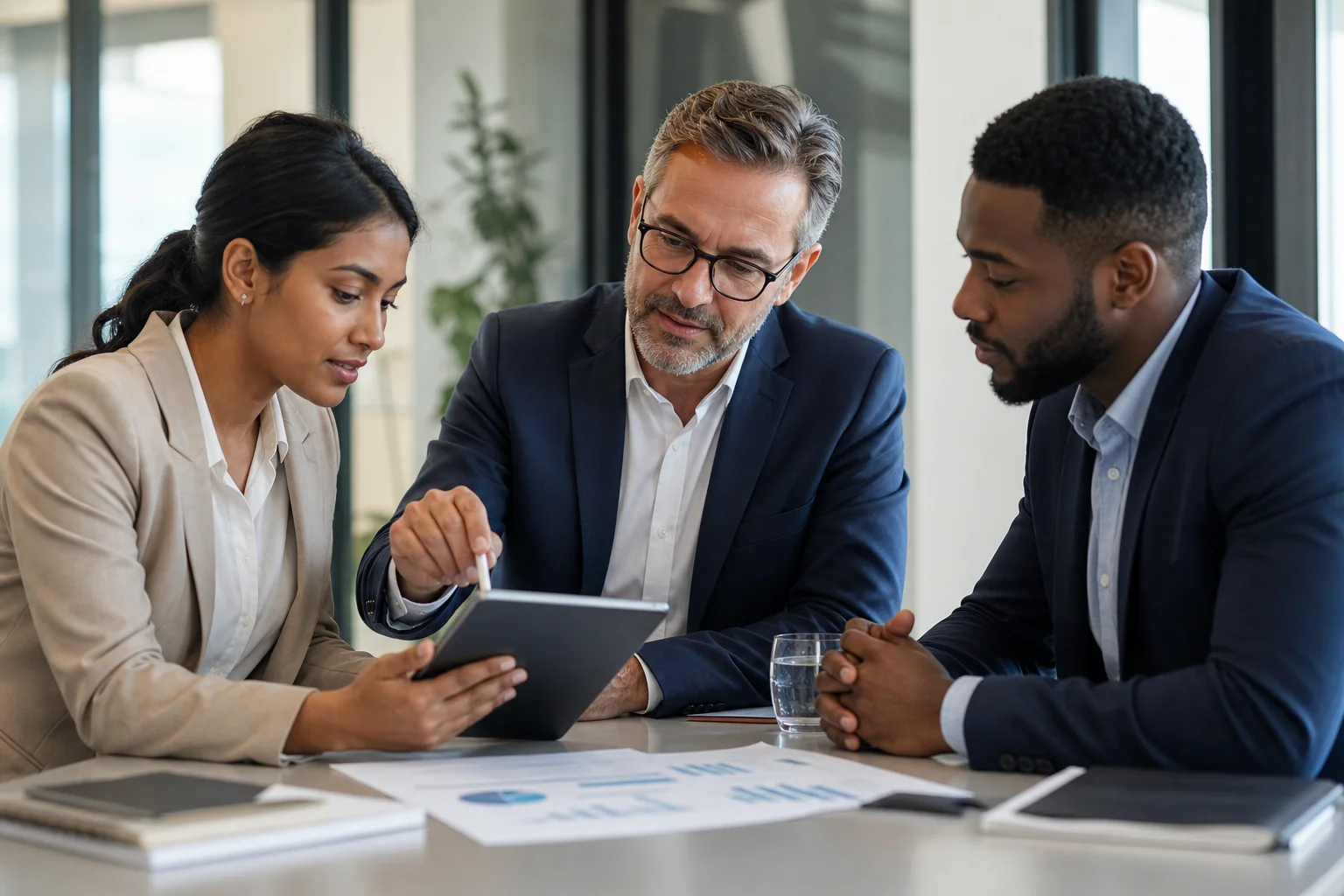 An accounting mentor guiding finance professionals through a qualification progression plan.