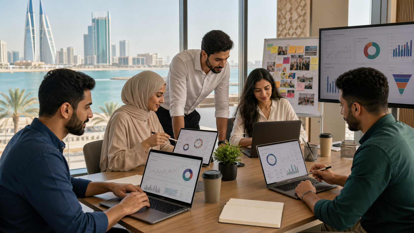 Bahrain AI digital marketing campaign lab for SEO ads social media and analytics