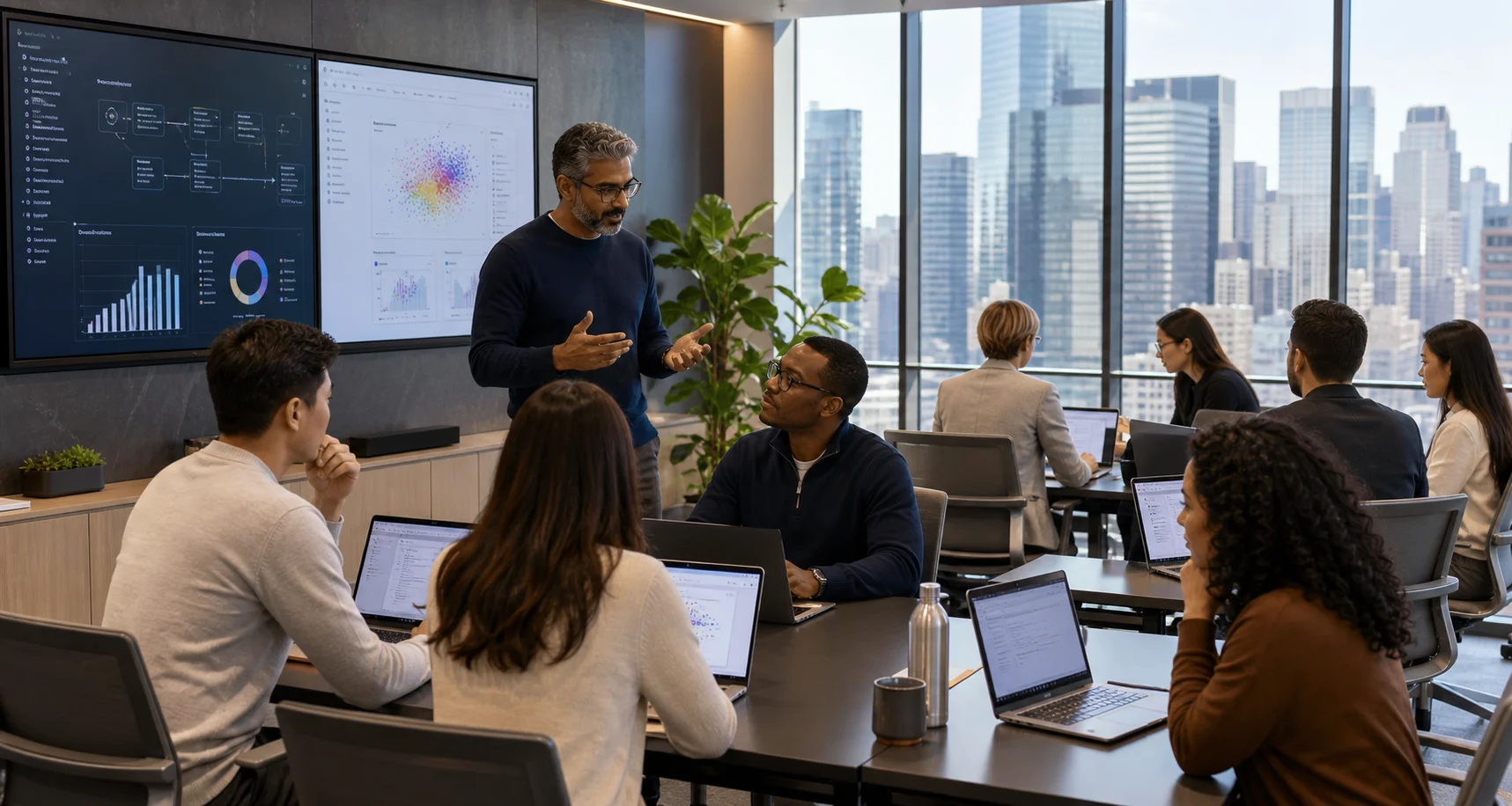 Advanced practical AI training workshop for professionals