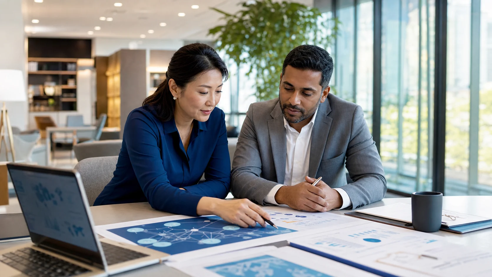 Supply chain and procurement professionals comparing global career paths