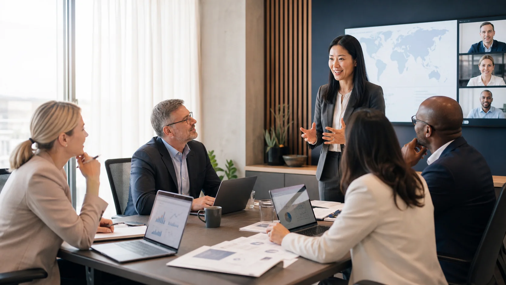 Global professionals in a live online Certified Fraud Examiner training workshop