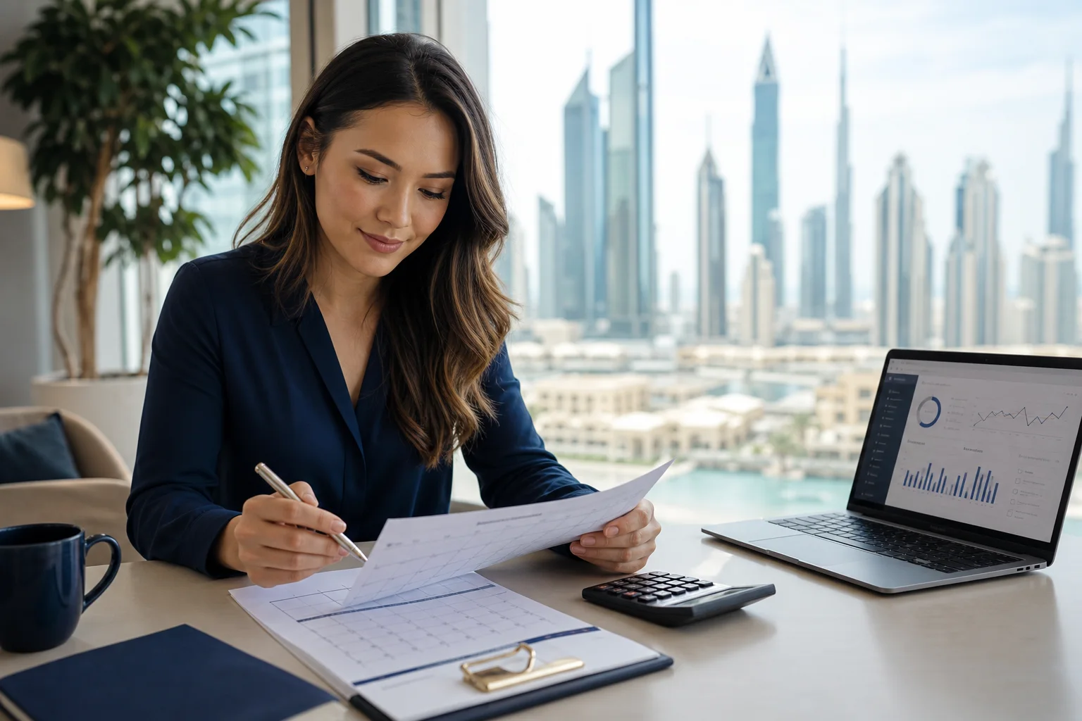 Professional planning a CSCP exam budget and study schedule in Dubai