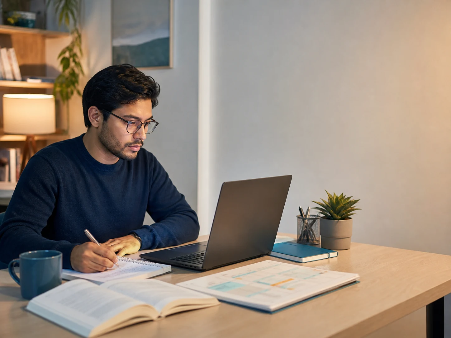 Working professional creating a US CPA study schedule