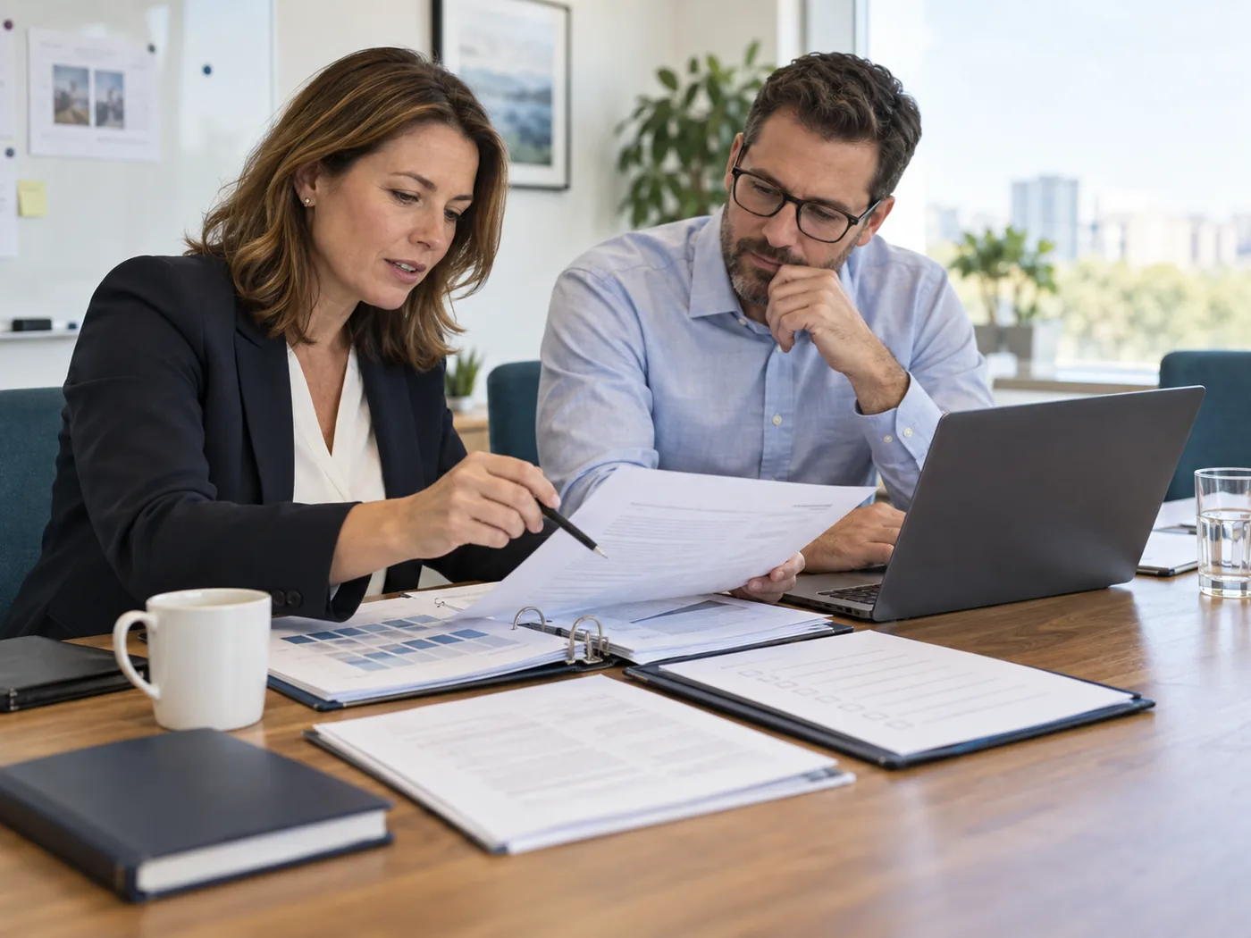 Internal audit professionals reviewing work experience evidence for CIA certification
