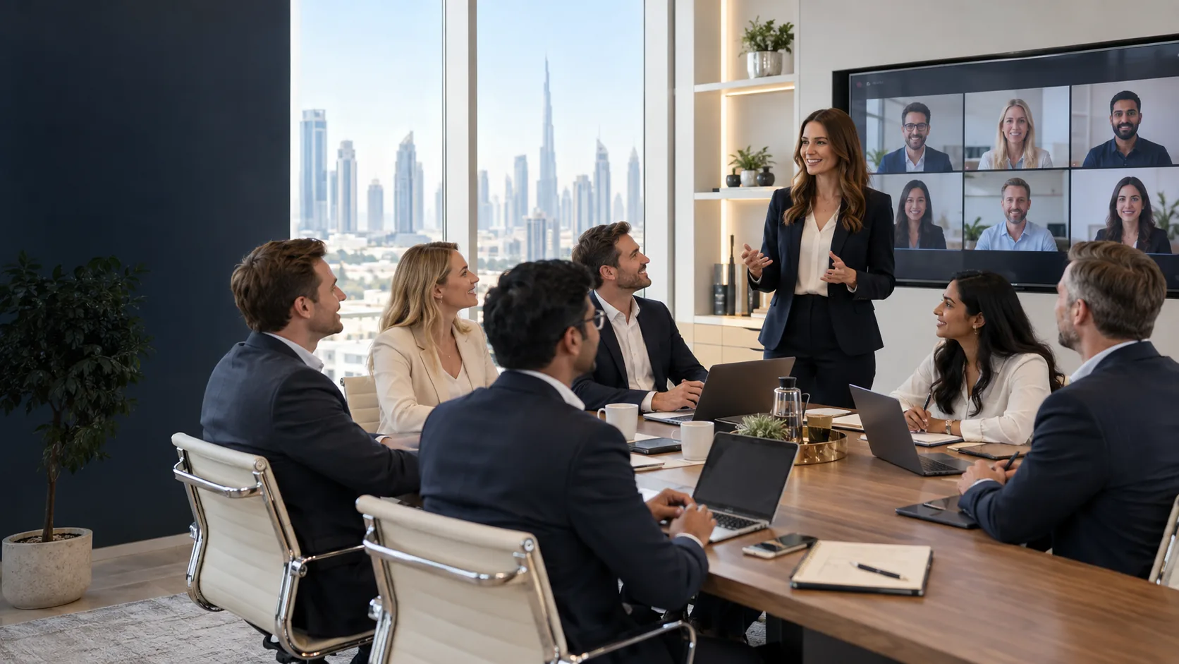 Professionals joining live online UAE Corporate Tax training with EduDelphi